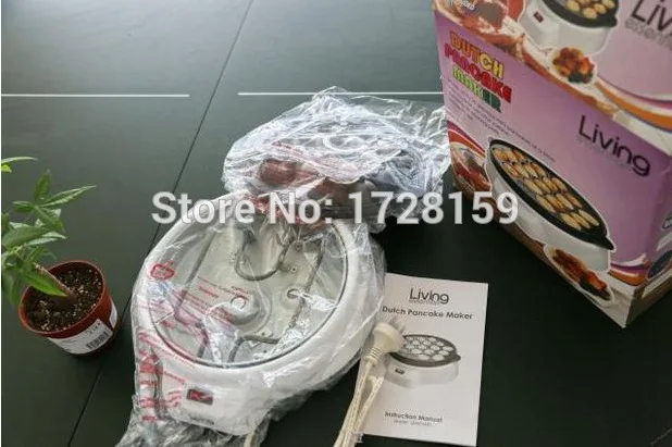 Free Shipping Household 220V 650W 40MM Electric Small Octopus Balls Octopus Grill Plate 18 Small Takoyaki Machine