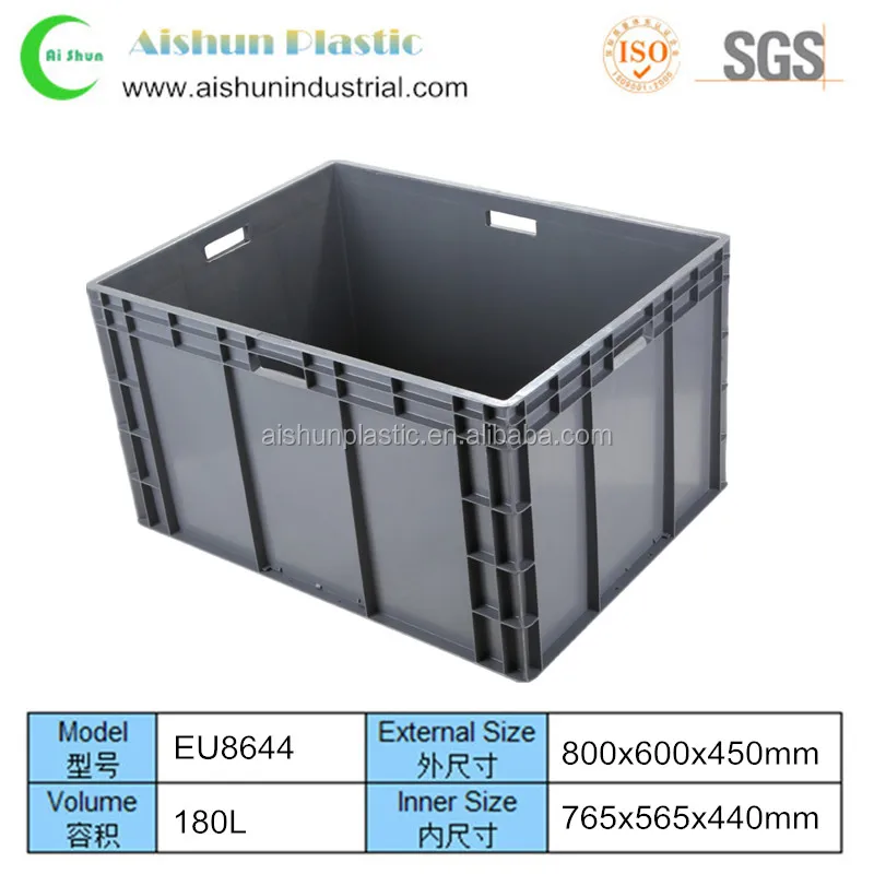 バルク800x600x450mmeuシリーズスタッカブルプラスチッククレートボックス-かご問屋・仕入れ・卸・卸売り