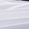 white plain polyester cotton blend fabrics rolls to make bed sheet