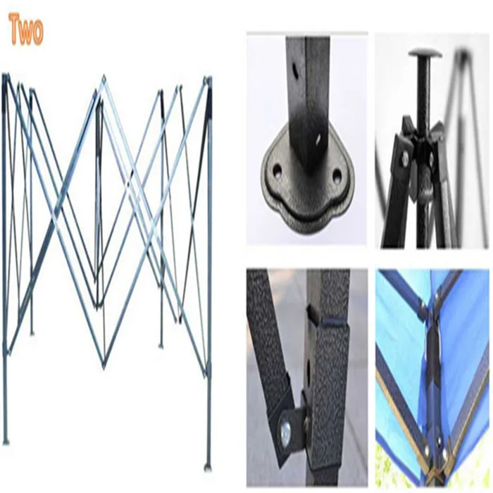 High Quality 3X3m 3X4.5m Spring Steel Wire Pop Up Tent Folding Canopy Tent With Side Walls