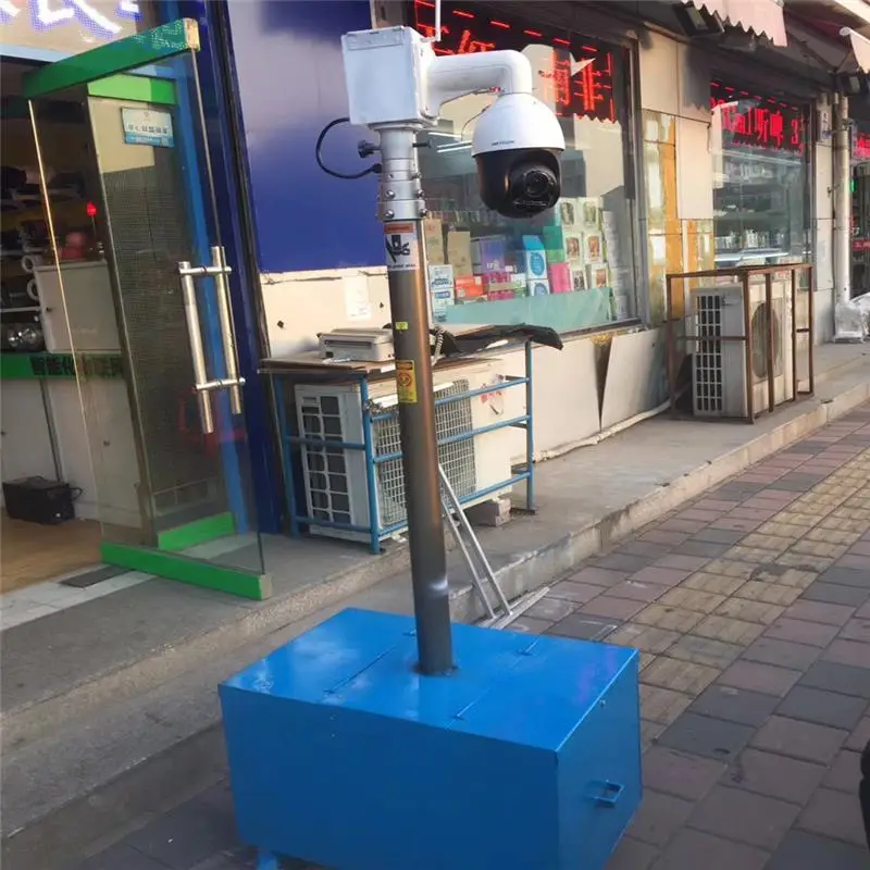 Professional telescoping towers for video cameras