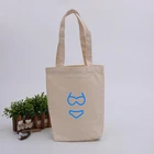 BSCI Factory 100% cotton canvas bag eco friendly retailer canvas cotton tote bag for supermarket
