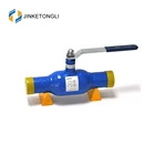 New product water oil gas medium pipeline handles operation 5 inch all welded ball valve