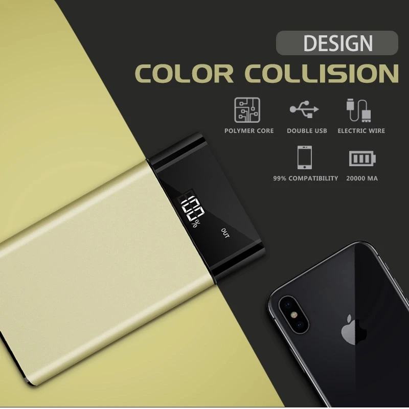 Allowed on Planes Power bank Li-polymer Battery Power bank wallet HOT sale power bank - ANKUX.COM