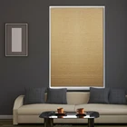 Natural Weaving Magnetic Roman Shade, Paper Fabric Roman Window Blinds