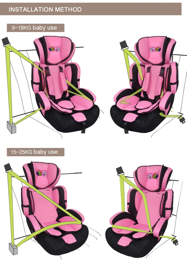 Kids Safety Car Seat 4 Colors Baby Racing Car Seat Buy Kids Safety