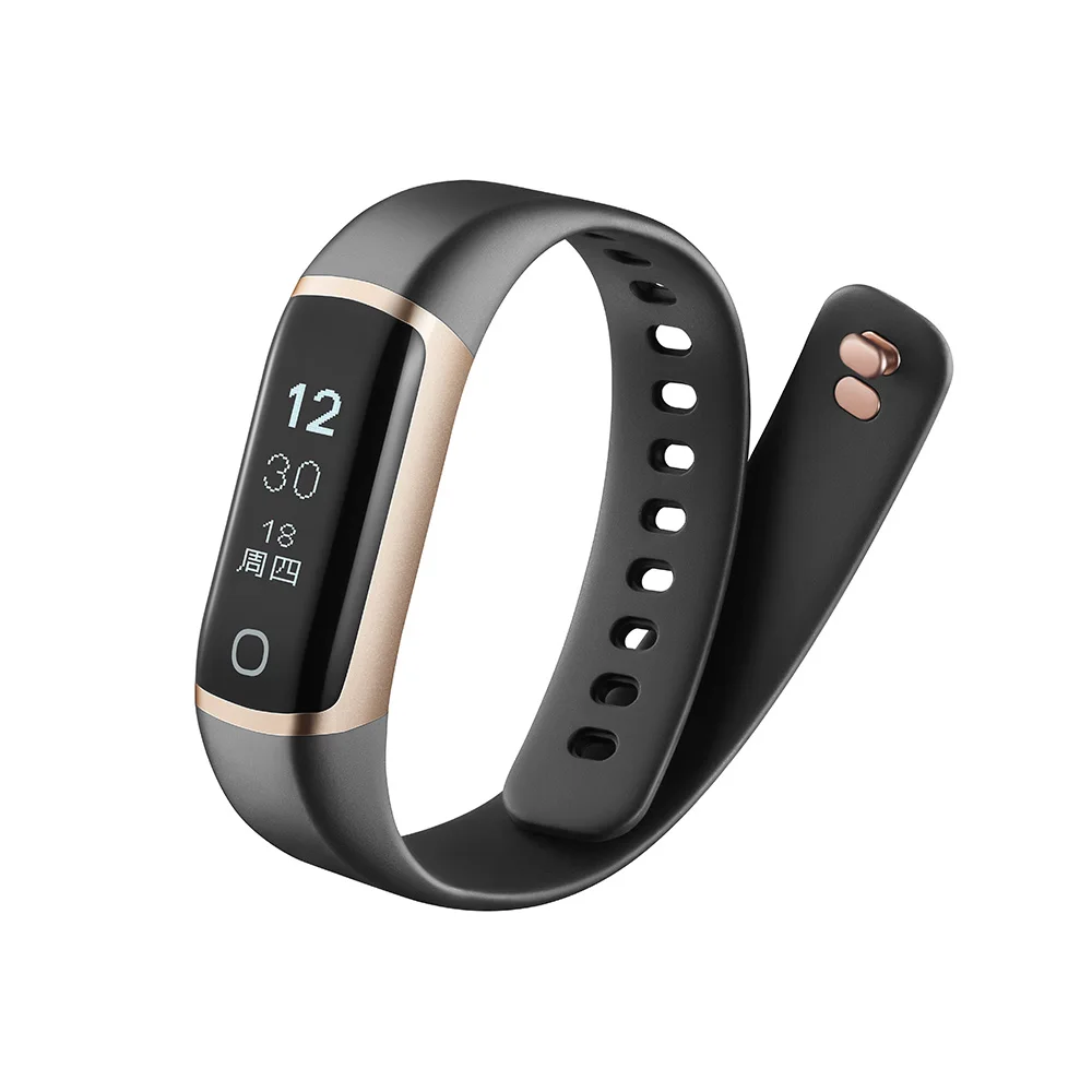 Android Programmable Fitness Tracker Band Ble40 Veryfit Smart Wristband Bracelet With Heart 0249