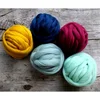 Charmkey wool yarn merino 18-21micron wool carpet yarn super chunky yarn