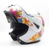 Personalized electric motorcycle bluetooth helmets double lens carbon fiber uncovered full face helmet