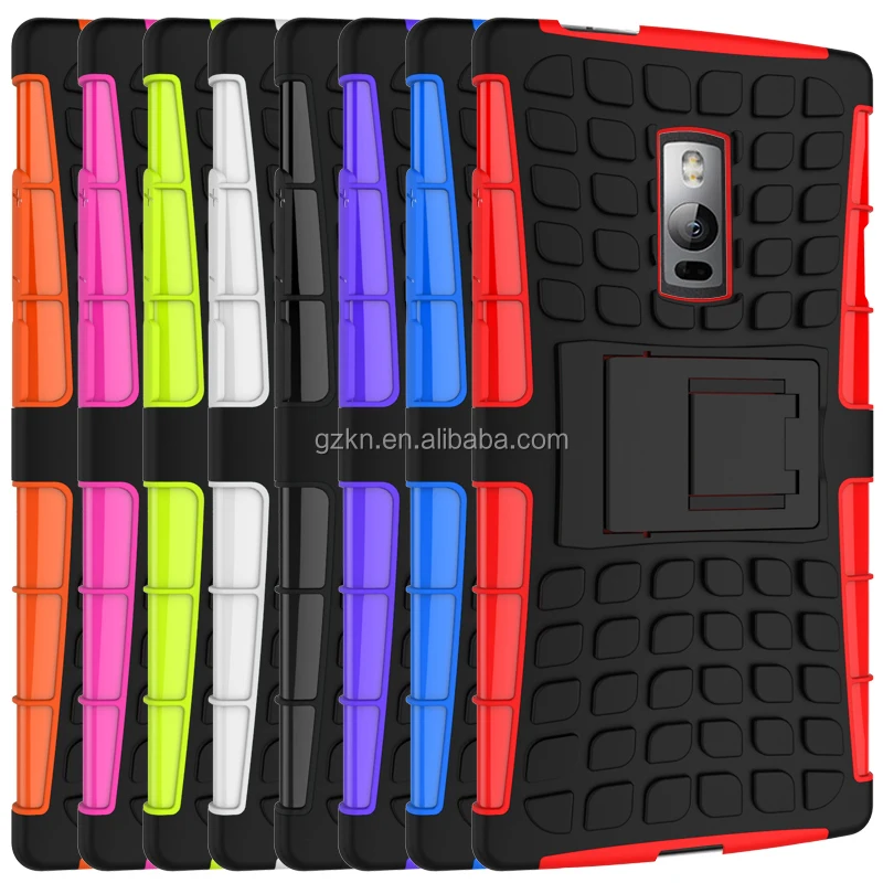 Premium quality shockproof scratchproof stand armor for OnePlus two back case