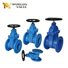 Cast iron bonnet non rising stem wheel 3 gate valve sluice valve