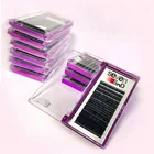 wholesale price private label synthetic hair individual eyelashes extension professional manufacture