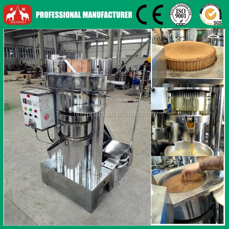 Small Hydraulic Olive Oil Press Machine 20-120kg/h