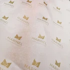 Customized colors garment shoes packing tissue paper, clothes white wrapping paper sheet