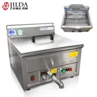 low price Wholesale commercial Large Capacity 1 tank 2 basket 17L electric Deep Fat Fryer