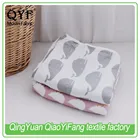 BOB027 Baby bamboo hooded towel organic muslin bath towel