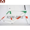 White Green Color 2014 Road Carbon Bicycle Frame Road Carbon Frameset DI2 Ready