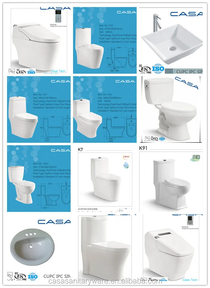 bathroom ceramic trough cupc basin