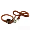 Fashion PU Leather Dog Leash Hook And Dog Collars