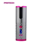 PRITECH Wireless USB Rechargeable Professional Electric Automatic Mini Hair Curler