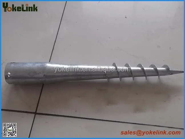 no dig earth anchor for timber construction