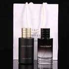 Screen Printing Perfume Cylinder 100ml Black Empty Glass Perfume Spray Bottle with Magnetic Cap