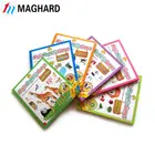 China manufacturer customized creative magnet toy, magnetic book for kid's DIY