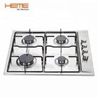 2019 High Quality 4 Burner Gas Cooktop Glass Hob ( PGR6040S-A2EI )