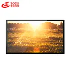 32'' android touch electric tv wall mount with stand magic mirror photo booth