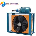 Hydraulic power pack with air oil cooler pump motor