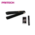 PRITECH Portable Cordless USB Rechargeable Flat Iron Hair Straightener With LED Temperature Control Settings