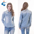 Trendy comfortable casual long sleeve woven model ladies blouse image