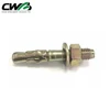 Yellow / White Zinc Plated sleeve type expansion anchor bolt carbon steel Wedge swell pin anchor bolt