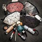 Most Popular PVC Makeup Bag With Acrylic Divider Clear Transparent Pouch cosmetic bag