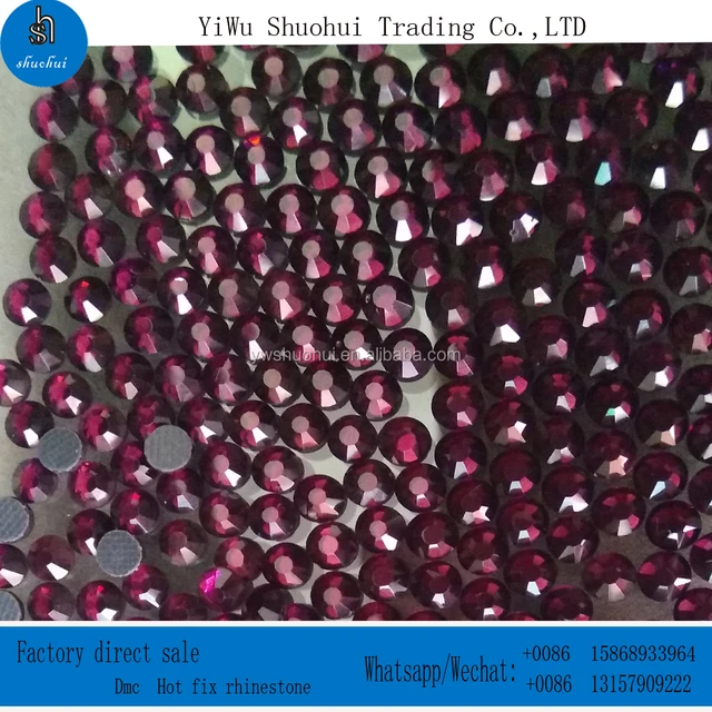 wholesale korean hotfix rhinestones iron on strass for t shirt