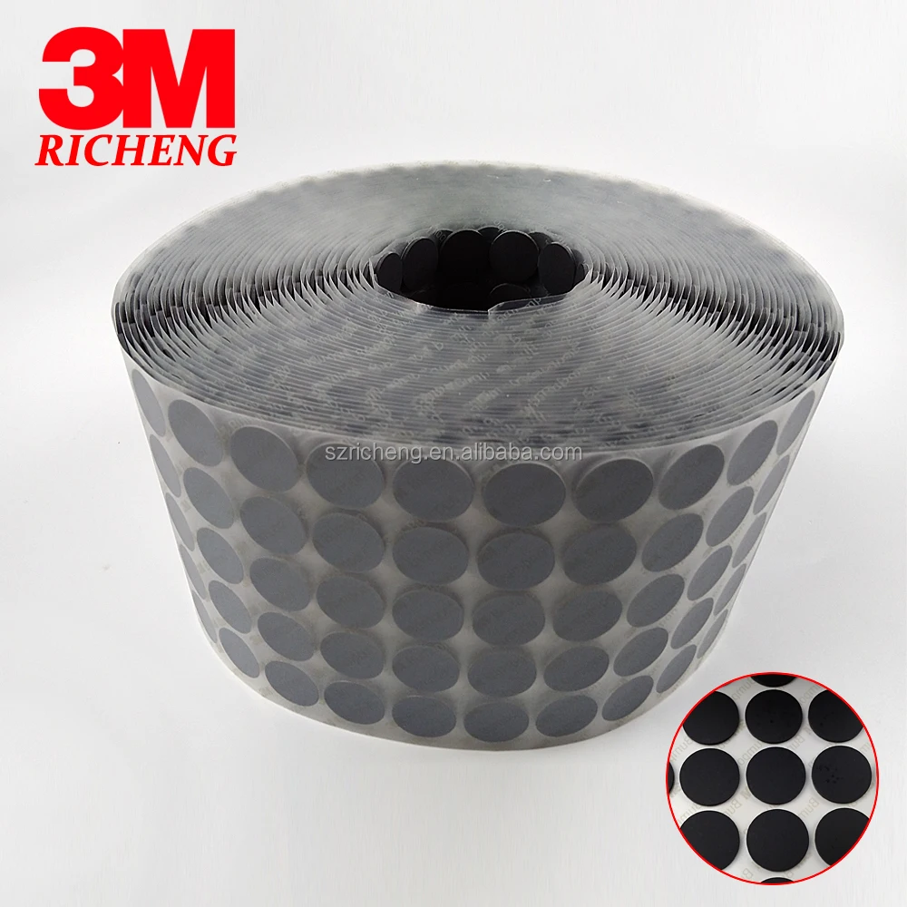 3M Silicone RUBBER FEET CLEAR Round Self Adhesive Anti Slip Circles