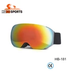 polarized frameless custom googles ski glasses