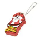 Santa Claus Shape Rubber 8GB USB Flash Pen/Stick/Thumb Drive Memory