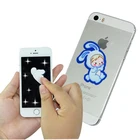 Microfiber Mini Sticky cell phone screen cleaner/cell phone cleaning sticker