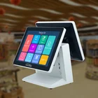15 Inch Electronic Touch Screen Machine Pos System For Windows 7 / 8 / 10 / Linux