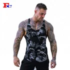 Wholesale Mens Sports Workout Plain Muscle Custom Stringer Burnout Tank Tops