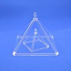 HF Hot Sale Crystal Quartz Singing Pyramids Healing Instrument For Reiki Offering