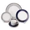 Wholesale Pakistan bone china 24k gold design dinner plate ceramics dinnerware set
