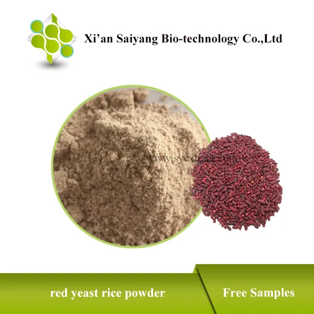 wholesale pure organic red yeast rice powder for meal