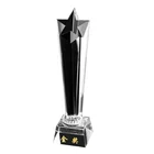 Good Selling Excellent High Star Trophy Crystal For Competition Awards Gift