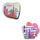 Wholesale Cheap Full Color Printed Fridge Magnet,Custom 3d Shape magnet