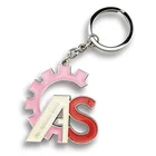 Custom metal die casting zinc alloy enamel keychain