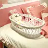 Creative Design Simple Small Or Large Antique Newborn Baby Wicker Basket