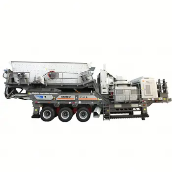 Low price sic mobile crushing equipment , slate portable crushing machine