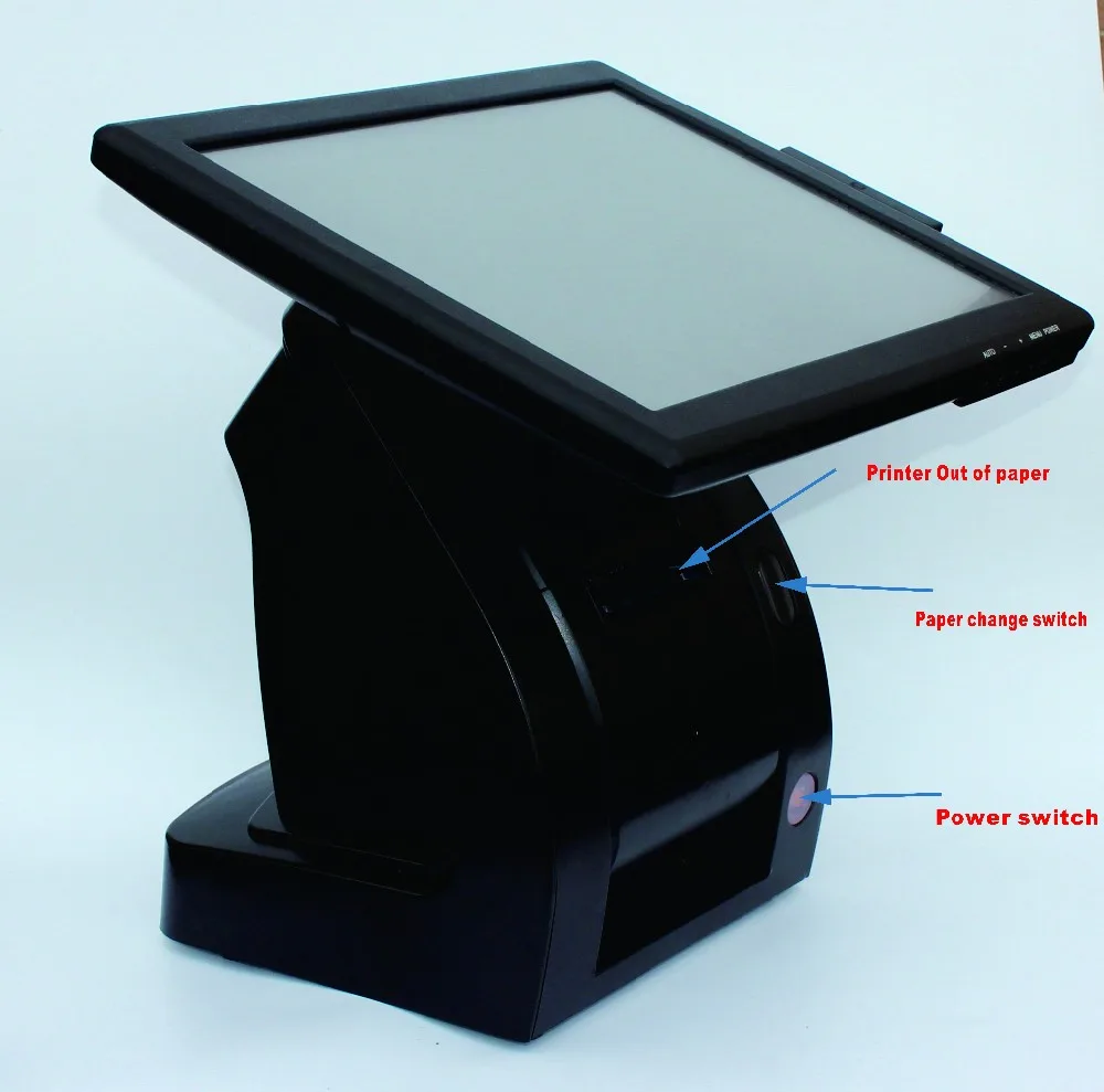 Hot all in one pos terminal pos machine With 80MM Thermal printer